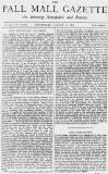 Pall Mall Gazette Wednesday 18 August 1880 Page 1