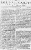 Pall Mall Gazette Saturday 21 August 1880 Page 1