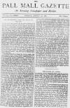 Pall Mall Gazette Tuesday 24 August 1880 Page 1