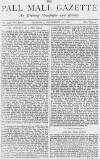 Pall Mall Gazette Thursday 16 September 1880 Page 1