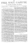 Pall Mall Gazette Monday 04 October 1880 Page 1