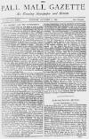 Pall Mall Gazette Tuesday 05 October 1880 Page 1