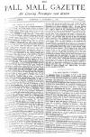 Pall Mall Gazette Saturday 09 October 1880 Page 1
