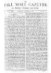 Pall Mall Gazette Saturday 23 October 1880 Page 1