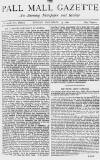 Pall Mall Gazette Monday 15 November 1880 Page 1