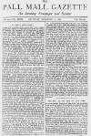 Pall Mall Gazette Saturday 11 December 1880 Page 1