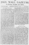 Pall Mall Gazette Wednesday 02 February 1881 Page 1
