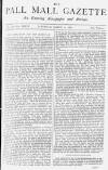 Pall Mall Gazette Saturday 12 March 1881 Page 1