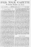 Pall Mall Gazette Thursday 09 June 1881 Page 1