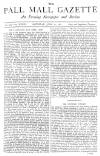 Pall Mall Gazette Saturday 11 June 1881 Page 1