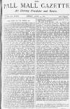 Pall Mall Gazette Friday 17 June 1881 Page 1