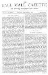 Pall Mall Gazette Monday 07 November 1881 Page 1