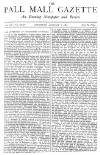 Pall Mall Gazette Saturday 07 January 1882 Page 1