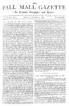 Pall Mall Gazette Friday 13 January 1882 Page 1