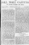 Pall Mall Gazette Saturday 14 January 1882 Page 1