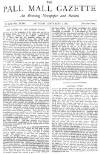Pall Mall Gazette Saturday 02 September 1882 Page 1