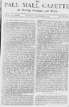 Pall Mall Gazette Saturday 09 September 1882 Page 1