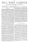 Pall Mall Gazette Monday 18 December 1882 Page 1