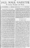 Pall Mall Gazette Monday 12 March 1883 Page 1