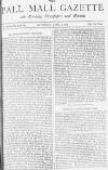 Pall Mall Gazette Saturday 07 April 1883 Page 1