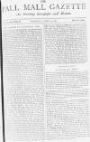 Pall Mall Gazette Thursday 26 April 1883 Page 1