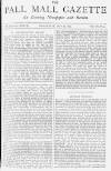 Pall Mall Gazette Wednesday 23 May 1883 Page 1
