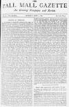 Pall Mall Gazette Monday 04 June 1883 Page 1
