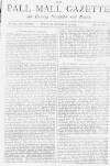 Pall Mall Gazette Tuesday 13 November 1883 Page 1