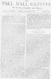 Pall Mall Gazette Tuesday 20 November 1883 Page 1