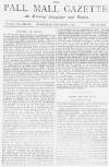 Pall Mall Gazette Wednesday 05 December 1883 Page 1