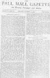 Pall Mall Gazette Tuesday 18 December 1883 Page 1