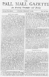 Pall Mall Gazette Tuesday 19 February 1884 Page 1
