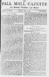 Pall Mall Gazette Tuesday 27 May 1884 Page 1