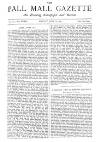 Pall Mall Gazette Monday 16 June 1884 Page 1