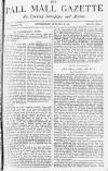 Pall Mall Gazette Wednesday 08 October 1884 Page 1