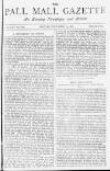 Pall Mall Gazette Monday 15 December 1884 Page 1