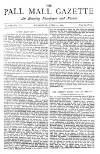 Pall Mall Gazette Wednesday 15 April 1885 Page 1