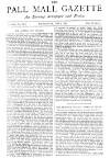 Pall Mall Gazette Wednesday 06 May 1885 Page 1