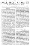 Pall Mall Gazette Wednesday 10 June 1885 Page 1
