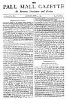 Pall Mall Gazette Monday 29 June 1885 Page 1
