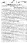 Pall Mall Gazette Monday 10 August 1885 Page 1