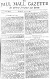 Pall Mall Gazette Monday 03 May 1886 Page 1