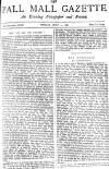 Pall Mall Gazette Friday 11 June 1886 Page 1