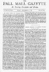 Pall Mall Gazette Friday 10 September 1886 Page 1