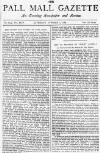 Pall Mall Gazette Saturday 02 October 1886 Page 1