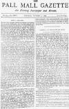 Pall Mall Gazette Tuesday 12 October 1886 Page 1