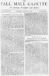 Pall Mall Gazette Thursday 13 January 1887 Page 1