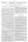 Pall Mall Gazette Thursday 03 February 1887 Page 1