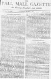 Pall Mall Gazette Saturday 05 March 1887 Page 1