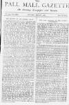 Pall Mall Gazette Monday 07 March 1887 Page 1